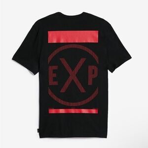 Express logo crew neck mens size XS discontinued NWT HTF $68 embroidered nwt